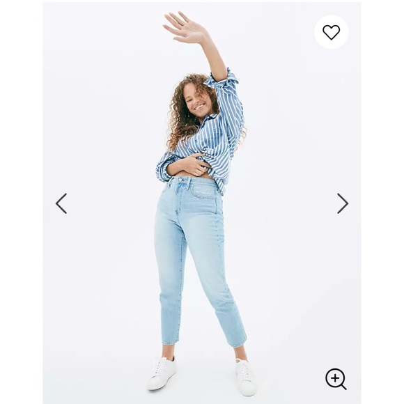 NWT Madewell The Curvy Perfect Vintage Jean in Fitzgerald Wash - Picture 4 of 9